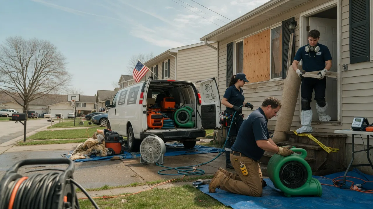Water Damage Restoration in Lake Delton, WI near me